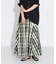 マルチチェックカラースカート