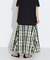 マルチチェックカラースカート