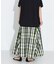 マルチチェックカラースカート