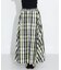 マルチチェックカラースカート