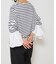 Mewl　シャツスリーブボーダーTOPS