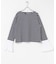 Mewl　シャツスリーブボーダーTOPS