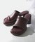 ALM.　CIELO LEATHER SANDALS