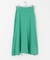 パネルラインサテンフレアスカート