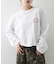 『別注』Champion×SENSE OF PLACE　カットオフスウェット