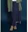 Uiscel　撥水デニムラップスカート
