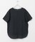 リネン混クルーネックブラウスTシャツ