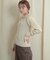 ショートボレロレイヤードニットトップ