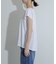 クールタッチフレンチスリーブタックブラウスTシャツ
