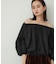 バルーンオフショルブラウス