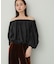 バルーンオフショルブラウス