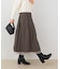 F by ROSSO　ツイードライクフレアスカート