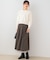F by ROSSO　ツイードライクフレアスカート