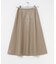 バックジップフレアスカート