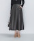 バックジップフレアスカート
