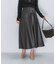 バックジップフレアスカート