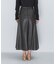 バックジップフレアスカート