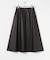 バックジップフレアスカート