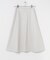 バックジップフレアスカート