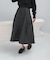 ジャガードサイドタックフレアスカート