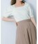 タックボリュームスリーブカットソー