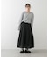 タックボリュームコクーンスカート