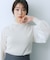 シアーボリュームスリーブセーター