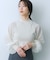 シアーボリュームスリーブセーター