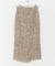ナローラップフラワースカート