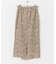 ナローラップフラワースカート