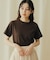 コットンクルーネックTシャツ(半袖)