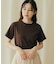 コットンクルーネックTシャツ(半袖)