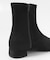 スクエアトゥセンターシームストレッチローブーツ