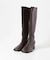 『消臭』スクエアトゥストレッチロングブーツ