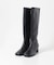 『消臭』スクエアトゥストレッチロングブーツ