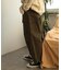 ウォッシュドカーゴワイドパンツ
