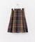 『親子リンク』カラーチェックスカート(KIDS)