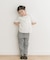 メローフリルリブTシャツ(KIDS)