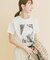 箔プリントフォトTシャツ