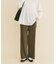 プリーツシャーリングパンツ