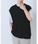 『接触冷感／抗菌』高機能ニットベスト+5分袖Tシャツset(楽着シリーズ)