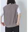 『接触冷感／抗菌』高機能ニットベスト+5分袖Tシャツset(楽着シリーズ)