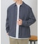 2way ストレッチロングスリーブスナップシャツ