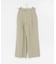 ワンタックワイドパンツ