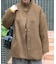 スタンドカラーオーバージャケット