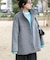 スタンドカラーオーバージャケット