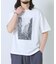 接触冷感クルーネックフォトプリントTシャツ