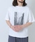 接触冷感クルーネックフォトプリントTシャツ