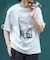 接触冷感クルーネックフォトプリントTシャツ