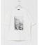 接触冷感クルーネックフォトプリントTシャツ